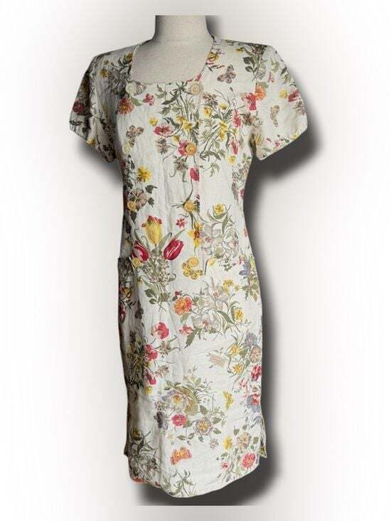 Gucci Dresses & Skirts - Gucci 100% Linen floral dress